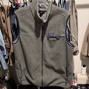 Patagonia Men's Gray synchilla Fleece Vest